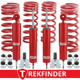 Höherlegungsfahrwerk TREKFINDER für LAND ROVER Defender 130 mit KONI RAID Dämpfer leichte Zuladung + 40 mm