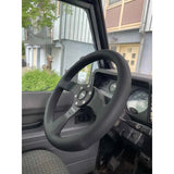 Lenkradset COMPETITION ( Lenkrad + Nabe ) TREKFINDER für LR Defender 90/110/130 OHNE ESC, MIT 17 mm Lenksäule bzw. 36er Verzahnung