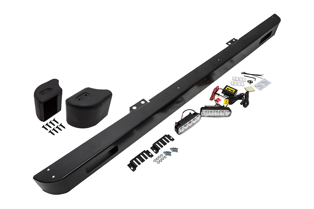 Stoßstange Defender mit LED-Tagfahrlicht (inkl. Endkappen)