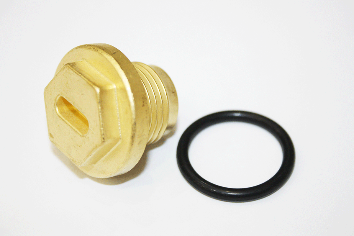 Verschlussschraube Kühler 300Tdi (Messing)