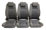 Defender "PREMIUM HIGH BACKS" Sitze (zweite Sitzreihe) (schwarzer Stoff)