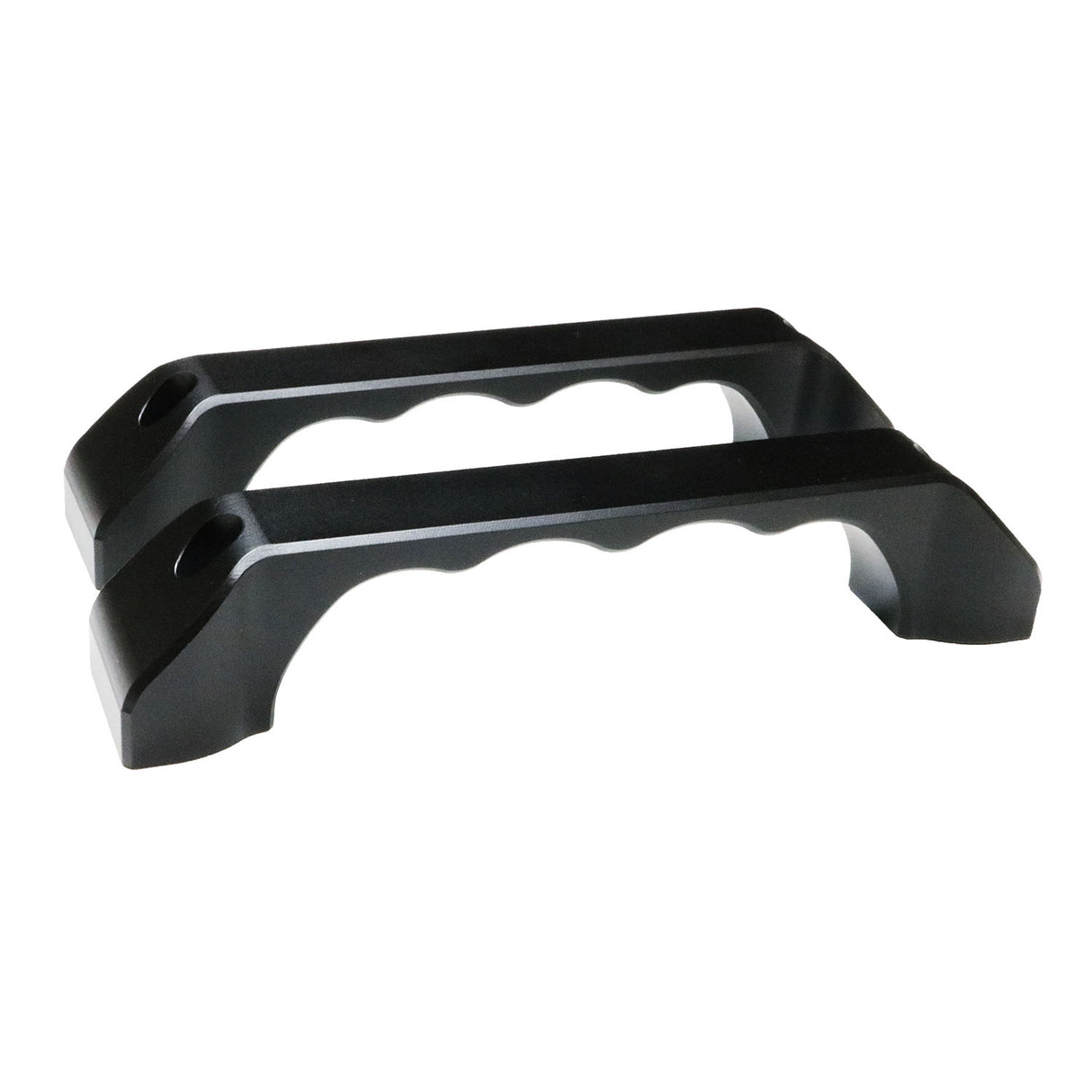 Defender Türgriffe innen (Paar) Aluminium (CNC-gefräßt, schwarz eloxiert)
