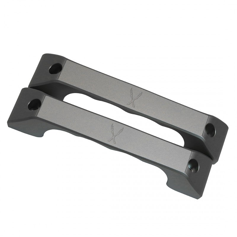 Defender Türgriffe innen (Paar) Aluminium (CNC-gefräßt, grau eloxiert)