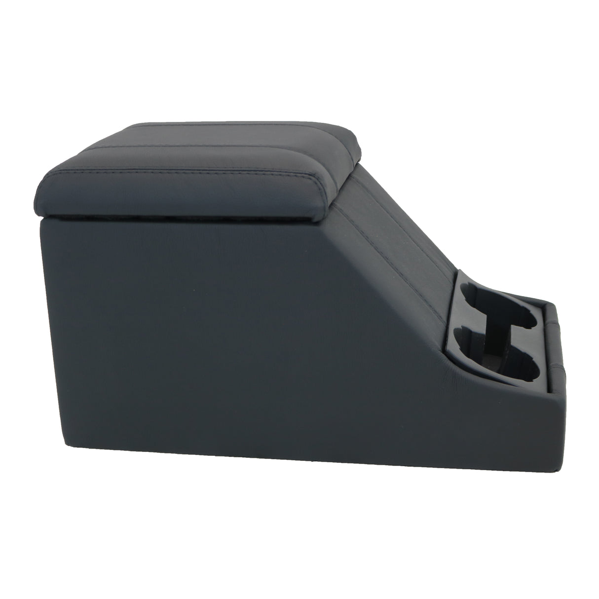 Premium Cubby Box (schwarzes Leder)