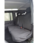 Defender TD4 Sitzbezüge (zweite Sitzreihe 60/40) (schwarz)