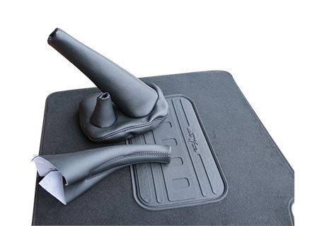 Teppich-Set vorne Defender mit R380 Getriebe (TD5 / späte 300TDI)