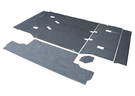 Teppich-Set (Kofferraum) Defender 90 TD4 (4-Sitzer mit ausgeschnittenen Innenkotflügeln)