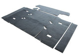Teppich-Set (Kofferraum) Defender 90 TD4 (4-Sitzer mit ausgeschnittenen Innenkotflügeln)