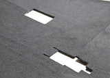 Teppich-Set (zweite Reihe & Kofferraum) Defender TD4 110 (7-Sitzer mit ausgeschnittenen Innenkotflügeln)