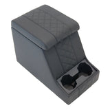 Premium XL Cubby Box (Diamond, schwarzes Leder)