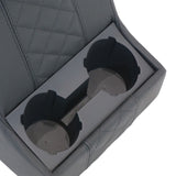 Premium XL Cubby Box (Diamond, schwarzes Leder)
