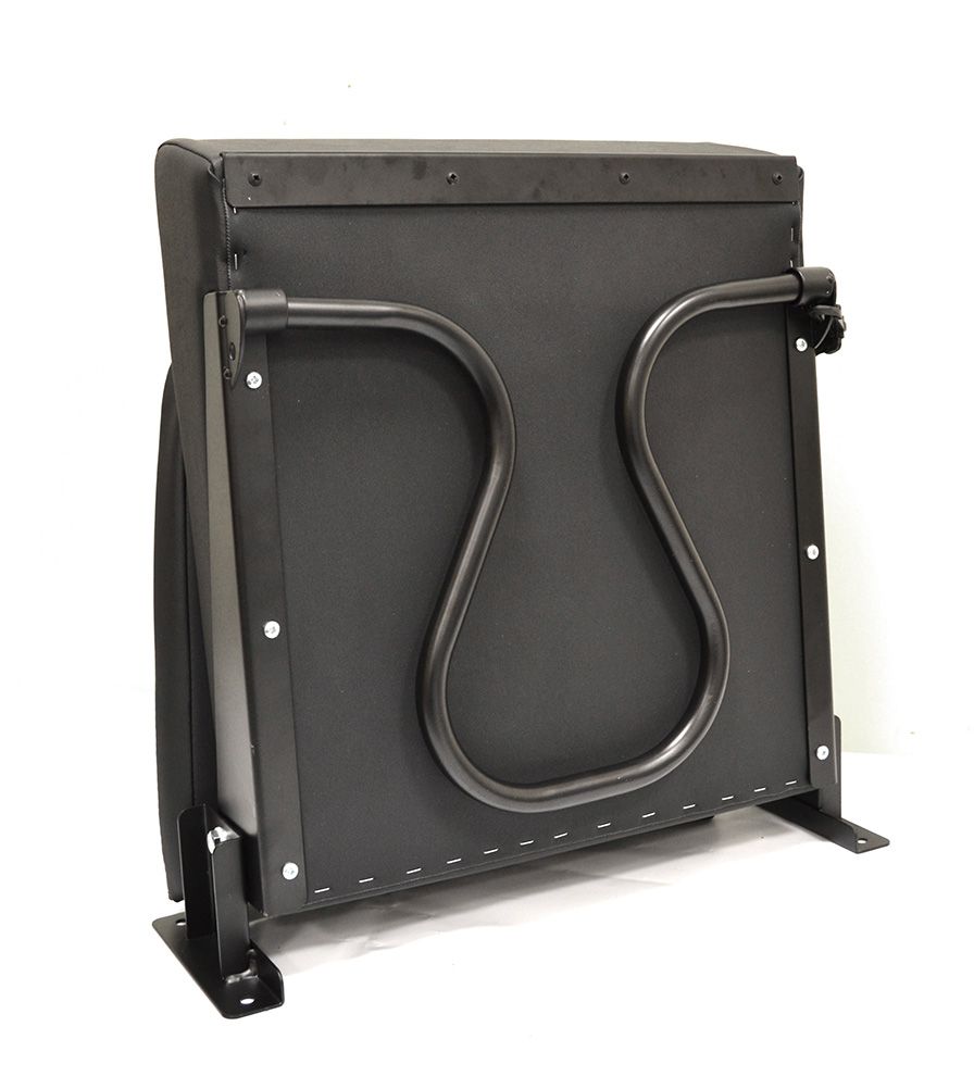 Defender & Serie "Standard" Klappsitz Kofferraum (schwarzes Vinyl)