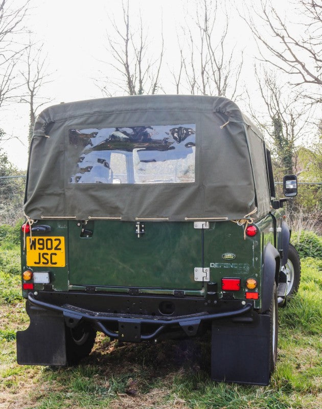 Soft Top Kit (Heavy Duty) Defender 90 (khaki) Canvas (mit Seitenfenstern)