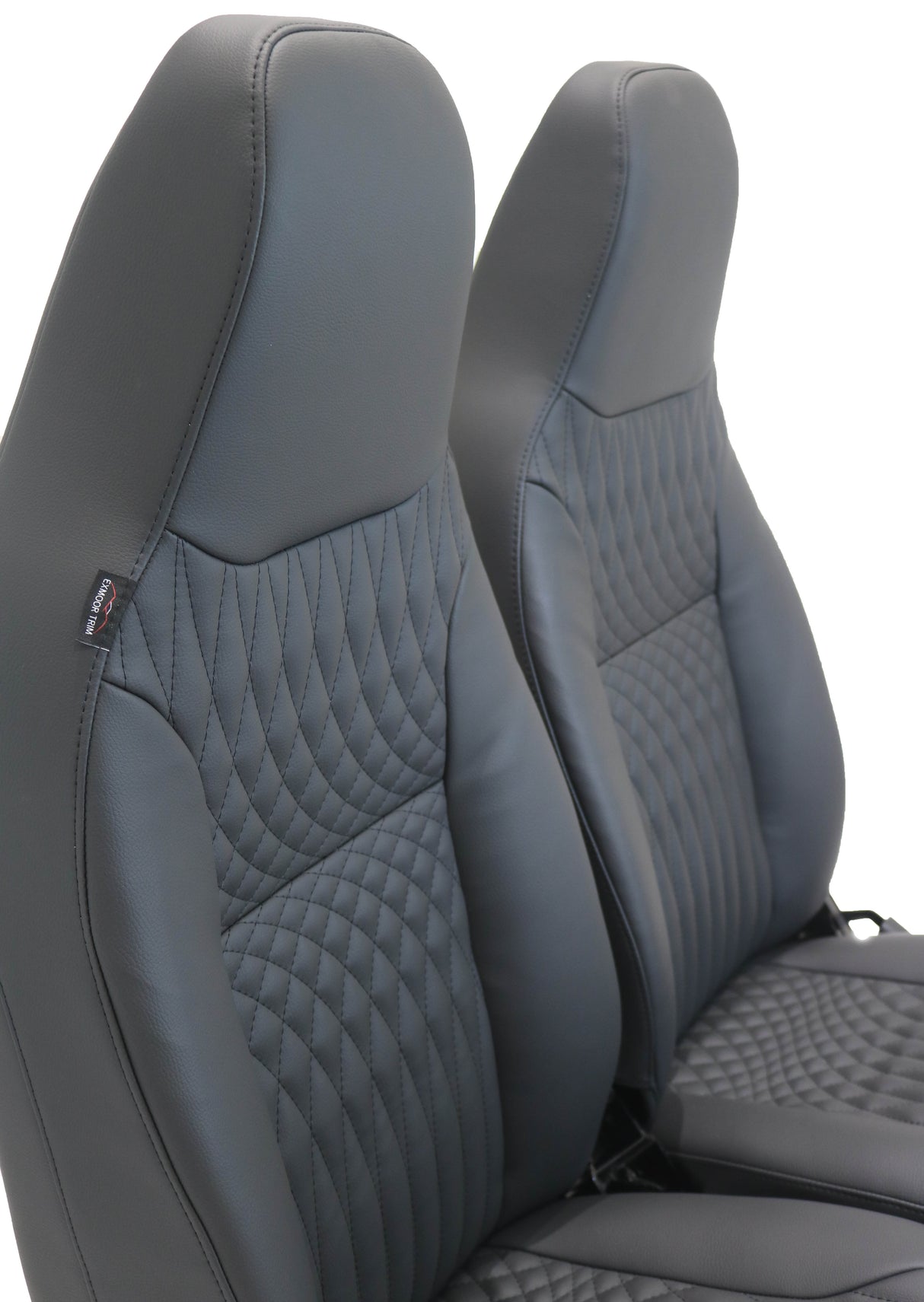 Defender "PUMA PREMIUM" Sitze (Paar) beheizt (schwarzes Vinyl)
