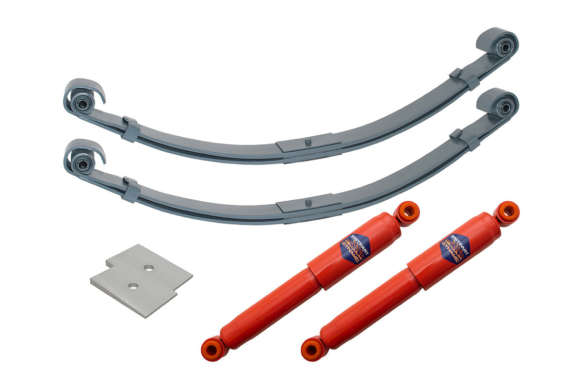 Parabolicfedern & Stoßdämpfer Kit vorne