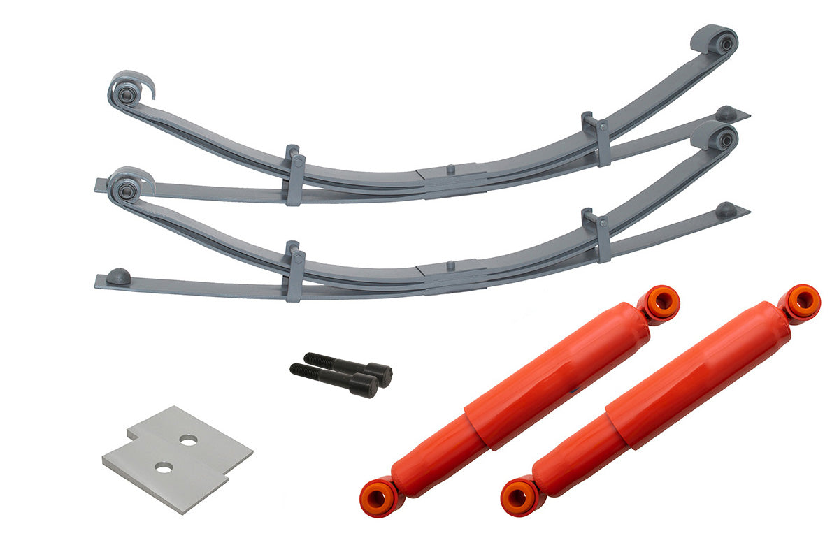 Parabolicfedern & Stoßdämpfer Kit (hinten, 88"SWB)