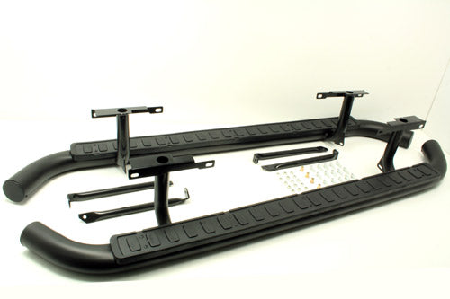 Einstiegsstufen (seitlich) "Fire And Ice" Defender 110 Station Wagon (ab 2003) schwarz