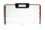 Scheibe Hecktür / Heckscheibe (grün getönt, beheizt, mit Bremslicht) Defender (ab 2A622424 / 2002)