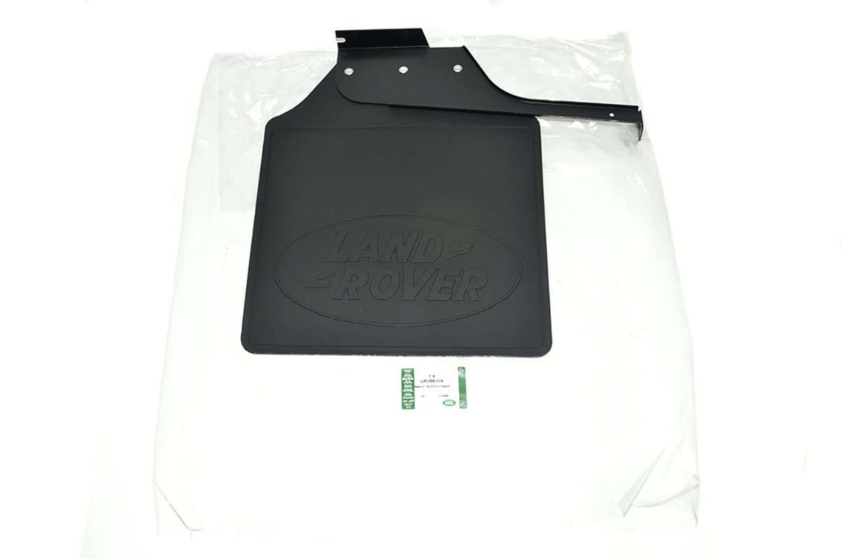 Schmutzfänger hinten links Defender 110 mit Halter (original Land Rover)