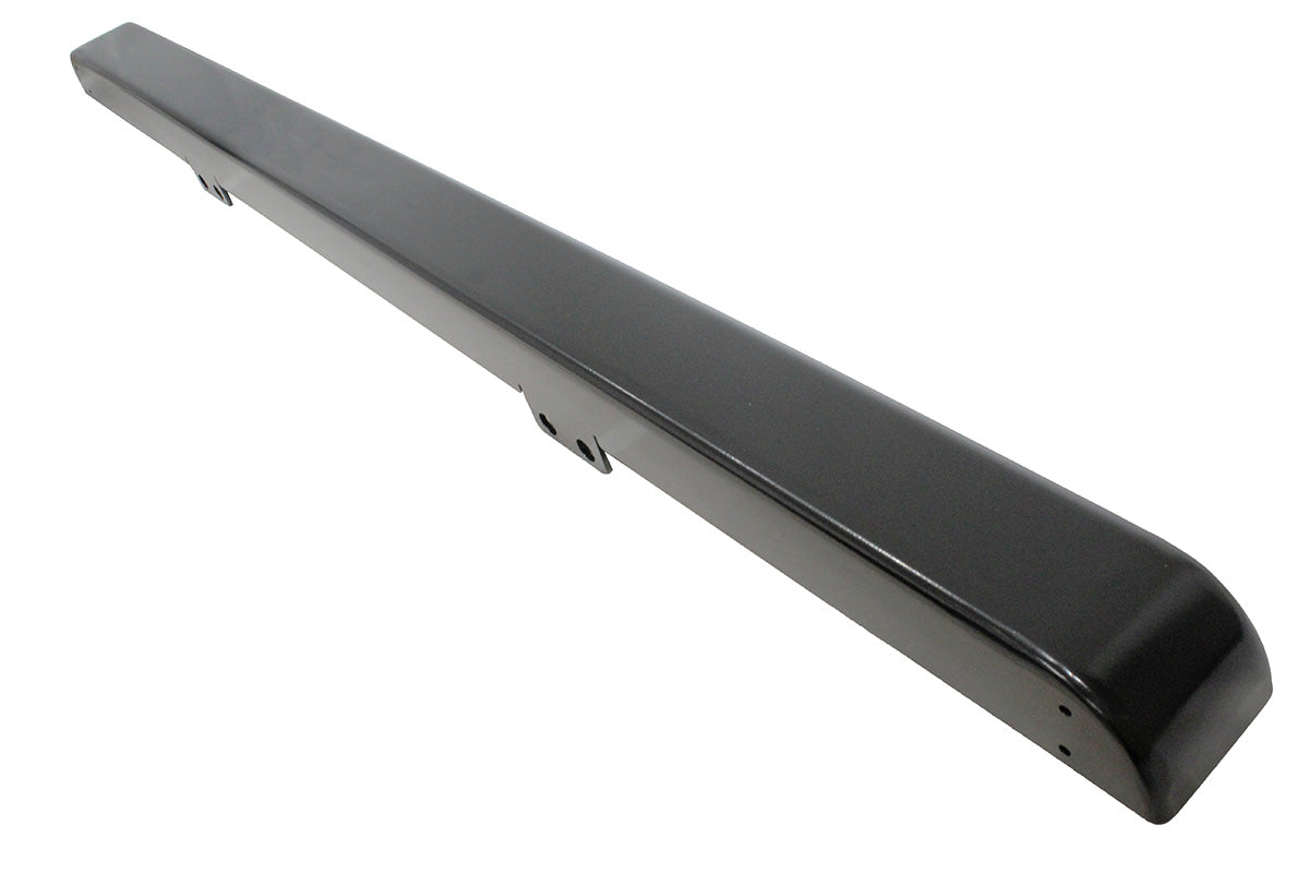 Stoßstange / Stoßfänger vorne Defender (mit Löchern für Endkappen) (schwarz) (Heavy Duty 5mm)
