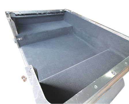 Serie 2 & 3 88" Teppich Heckwanne schwarz