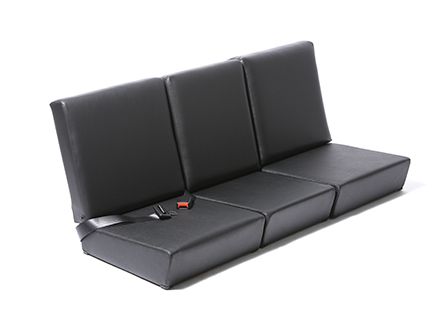 Serie Frontsitz-Set "BLACK VINYL" (Exmoor Trim)