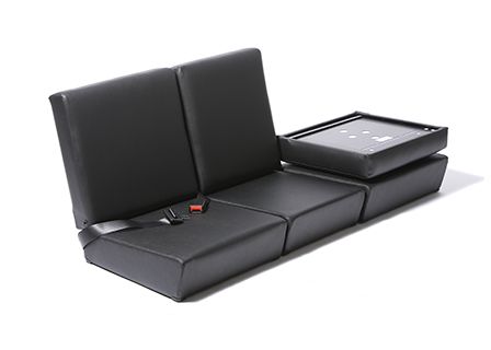 Serie Frontsitz-Set "BLACK VINYL" (Exmoor Trim)