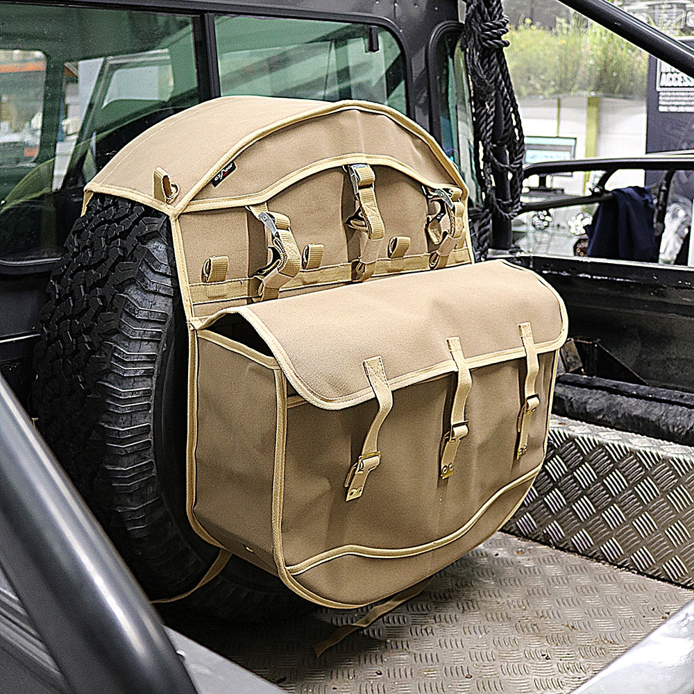 Land Rover Defender Rucksack Land Rover Serie & Defender Reserveradrucksack Canvas