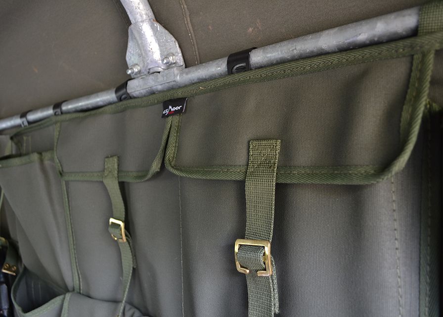 Canvas Seitentasche hinten Serie & Defender "Khaki" (Exmoor Trim)